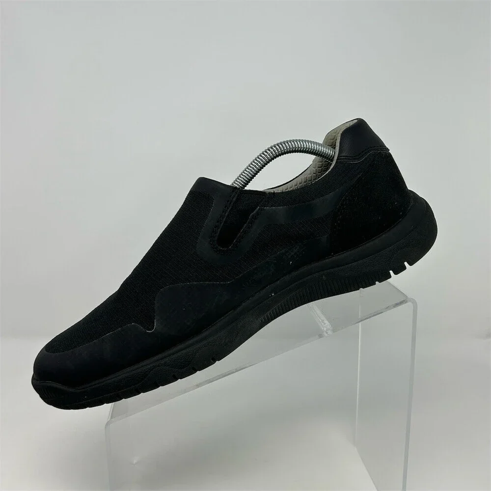 Clarks Cloudsteppers Votta Free Men's Slip-On Comfort Loafers Black Size 10